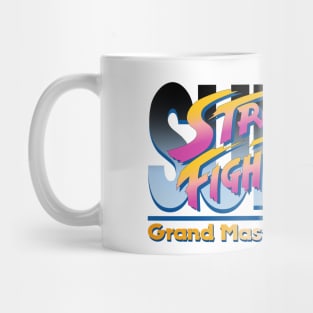 Super Street Fighter II: X Grand Master Challenge Logo Mug